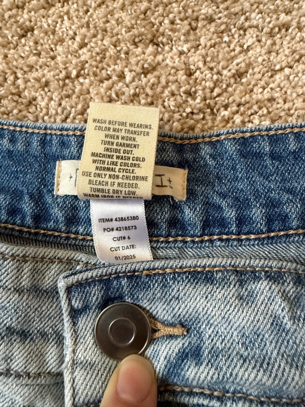 FESTI Baggy Denim Shorts - Picture 3 of 5